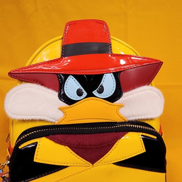 Loungefly Disney Negaduck Cosplay Mini Backpack Darkwing Duck Villain Mallard - Picture 4 of 12